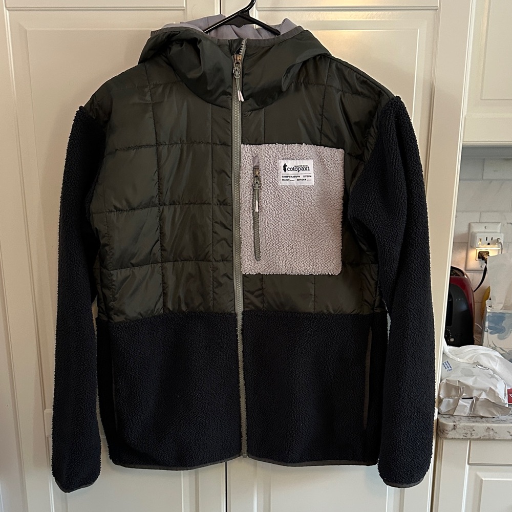 Black and Gray Cotopaxi Jacket